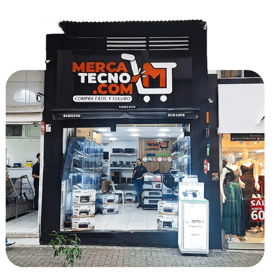 Tienda de tecnología Mercatecno en Pereira - Celulares, Computadores y Televisores. Pereira Carrera 6 Numero 18 - 19